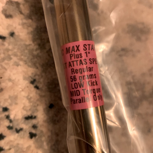 Mamiya Epic Max Star 21 ATTAS Speed Series 50 R Ultra Light 37” golf iron shaft - Picture 4 of 10